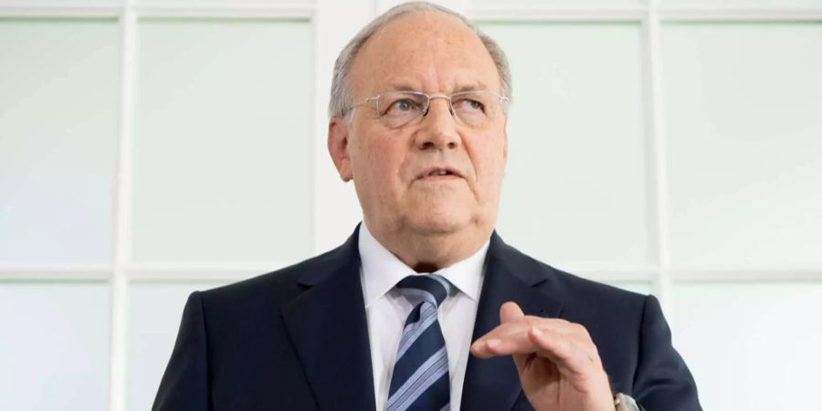 Bundesrat Johann Schneider-Ammann rühmt die Schweiz als kleines Paradies.