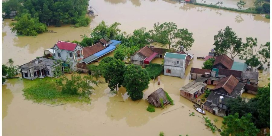 Hochwasser in Vietnam fordert 54 Todesopfer.