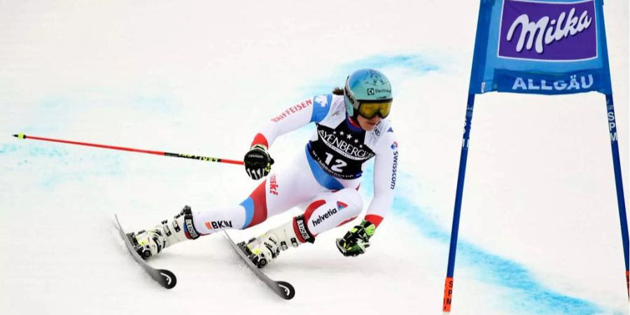 Nicht bei den Besten dabei: Wendy Holdener verpasst im Riesenslalom die Top Ten.