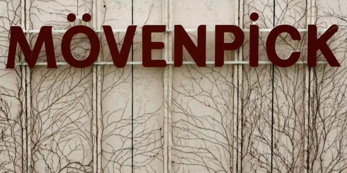 Das Logo von Mövenpick. Mövenpick