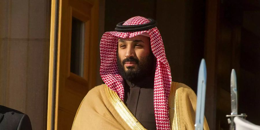 Kronprinz Mohammed bin Salman: «Unser Einsatz zielt darauf ab, der legitimen Regierung zu helfen und Stabilität herzustellen.»