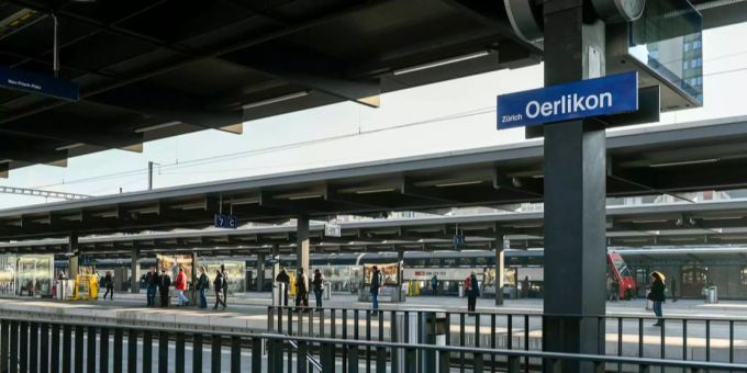 Der Bahnhof in Oerlikon ZH. (Symbolbild) oierlikon