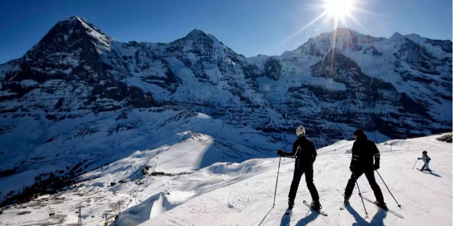 Die Sonne scheint in Grindelwald BE nicht überall ungetrübt.