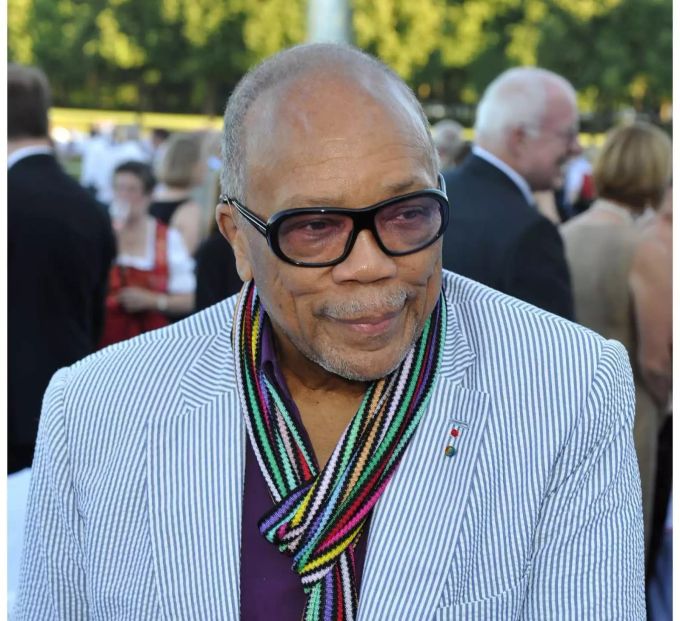 Mit 84 voll gut im Schuss: Quincy Jones. Mit 84 voll gut im Schuss: Quincy Jones.