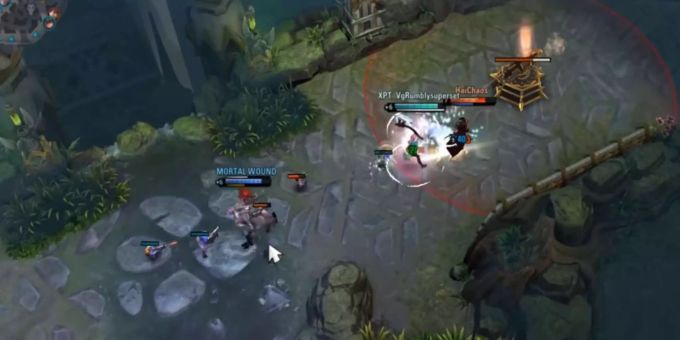 Echtzeit-Action im Multiplayer: Die MOBA-Mania wird jetzt auf die PC-Dimension ausgeweitet. Echtzeit-Action im Multiplayer: Die MOBA-Mania wird jetzt auf die PC-Dimension ausgeweitet.