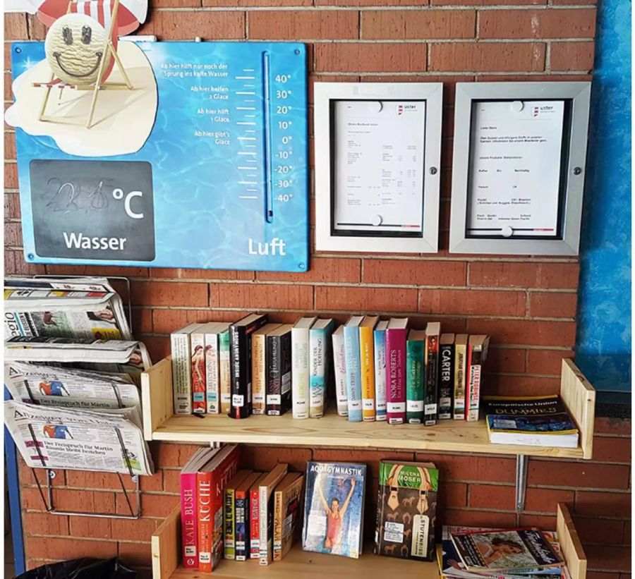 Bibliothek in der Badi - Community