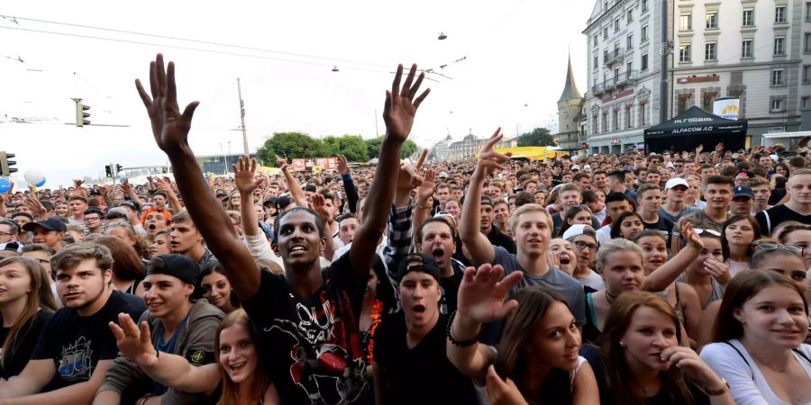 Am Freitag und Samstag wird Luzern zur Riesen-Party.