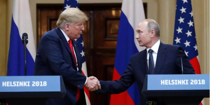 Helsinki-Gipfel - Trump und Putin wagen verkrampften Neuanfang