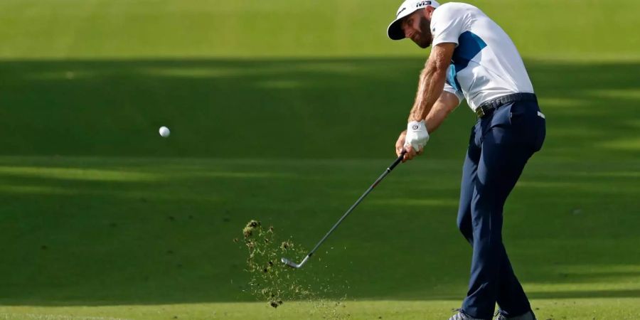 Dustin Johnson in St. Louis (USA).