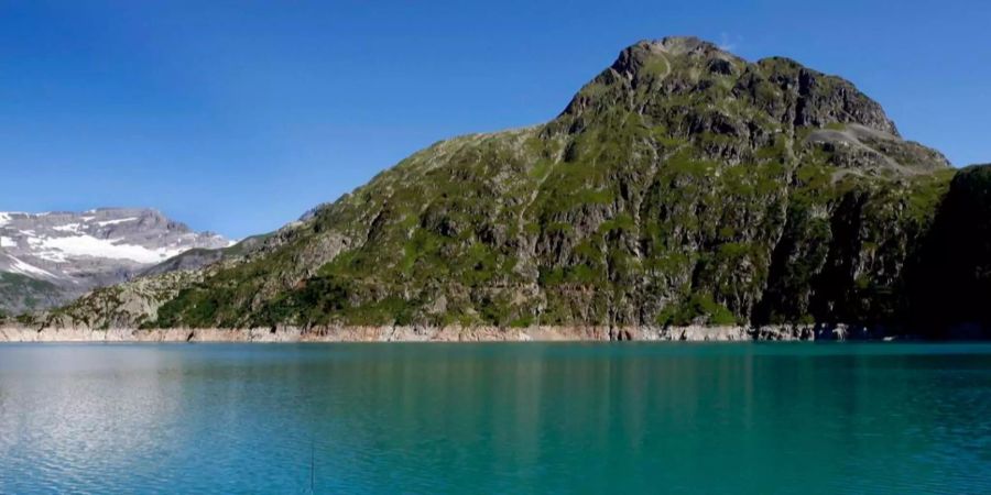Der Stausee Lac d'Emosson im Kanton Wallis.