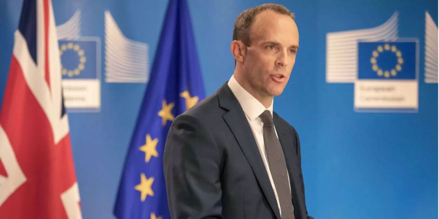 Dominic Raab war im Streit um den Brexit-Entwurf zurückgetreten.