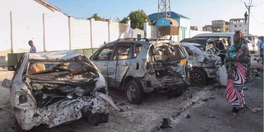 Mehr als 280 sind bereits tot nach dem Anschlag in Mogadischu.