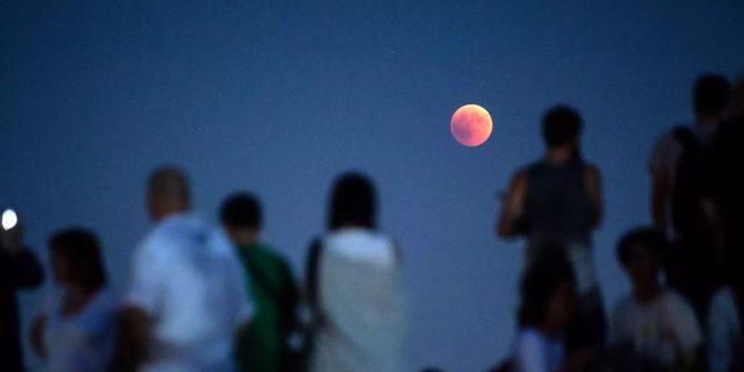 totale mondfinsternis blutmond