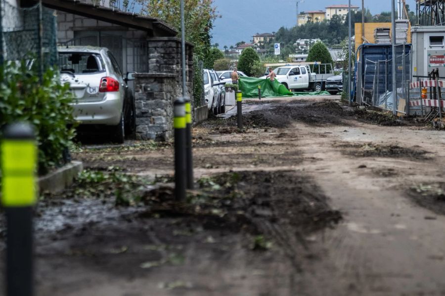 Auch am Samstag kann es erneut zu grossen Regenmengen kommen.