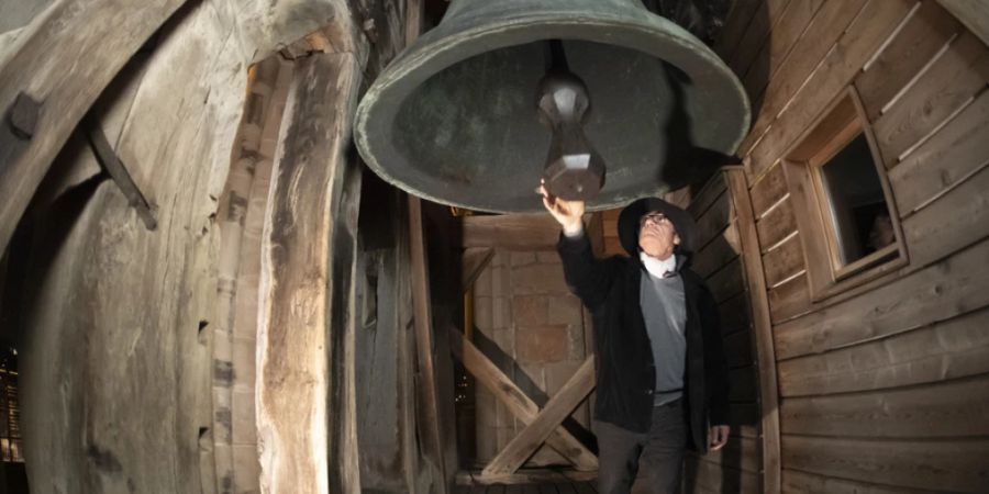 Der Turmwächter von Lausanne, Renato Häusler, geht Ende Jahr in Pension. (Archivbild)