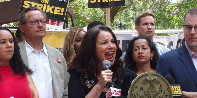 Fran Drescher Anfang August 2023 in New York. Fran Drescher
