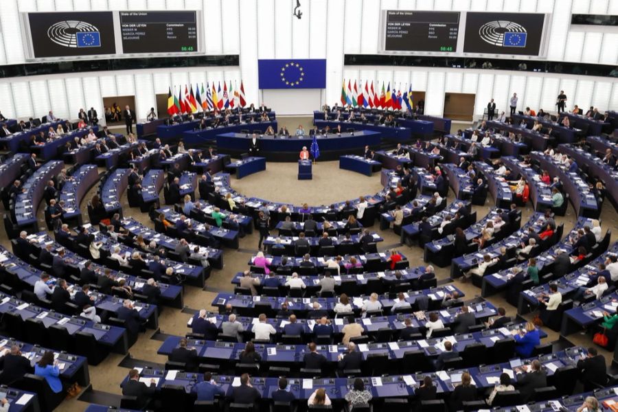 EU Parlament Plenum Strassburg