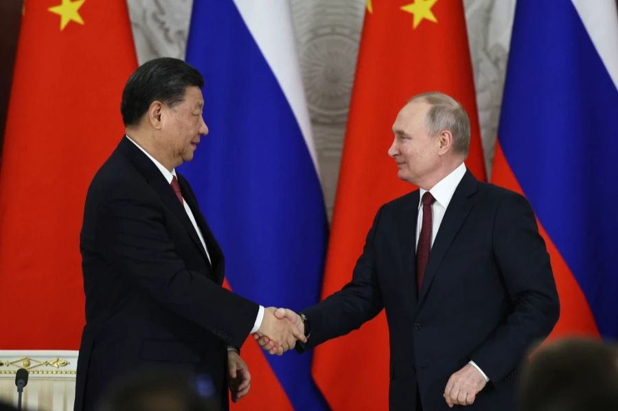 Wladimir Putin und Xi Jinping. (Archivbild)