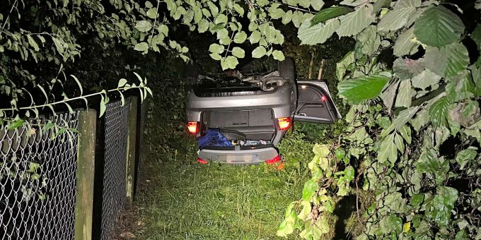 1,76 Promille Alkohol - Autofahrer überschlägt sich in Amriswil TG