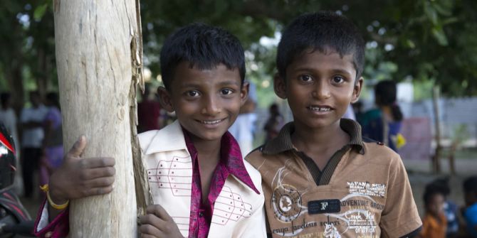 Srilankesische Kinder