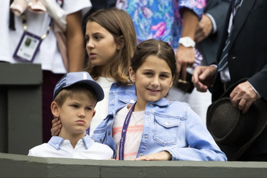 Roger Federer Kinder Tennis