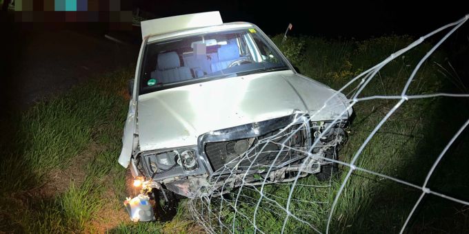 Selbstunfall auf der A3 bei Möhlin Selbstunfall auf A3