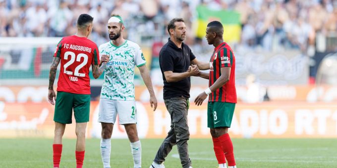 Trainer Markus Weinzierl verlässt den FC Augsburg. Trainer Markus Weinzierl verlässt den FC Augsburg.