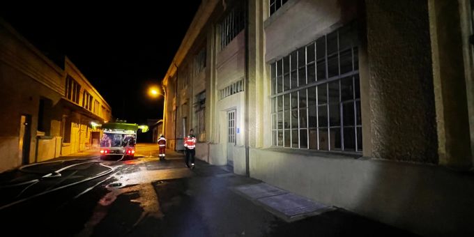Brand im Arova Areal Flurlingen Brand im Arova Areal Flurlingen