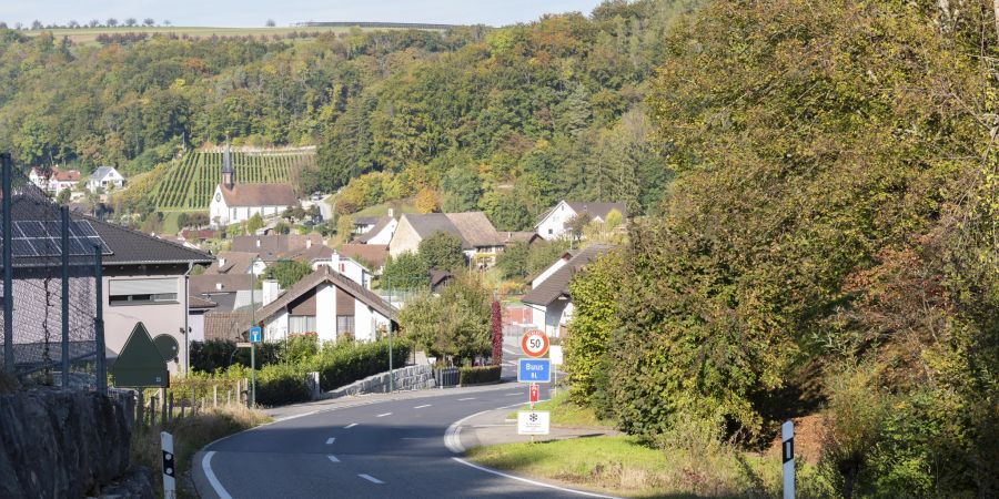 Buus ist mit 8,85 Quadratkilometern die drittgrösste Gemeinde des Bezirks Sissach und liegt in einem Talboden, in den mehrere kleine Täler münden.