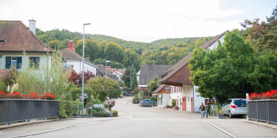 Das Oberdorf in Zeiningen.