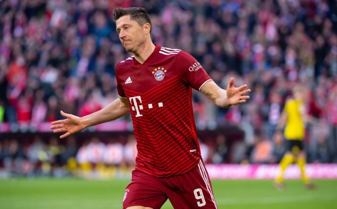 Robert Lewandowski wurde mit Bayern München acht Mal deutscher Meister. Robert Lewandowski