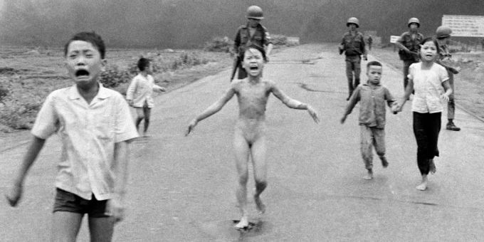 Die ikonische Fotografie des «Napalm-Mädchens». phan th? kim phúc