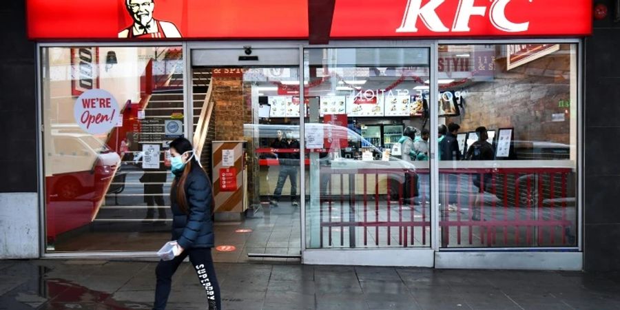 Eine Filiale der Fastfood-Kette KFC