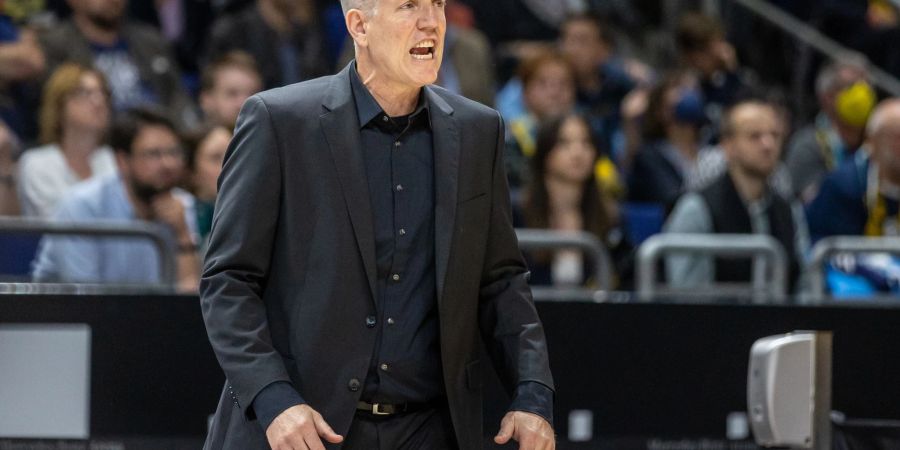 Hört bei den MHP Riesen Ludwigsburg auf: Coach John Patrick.