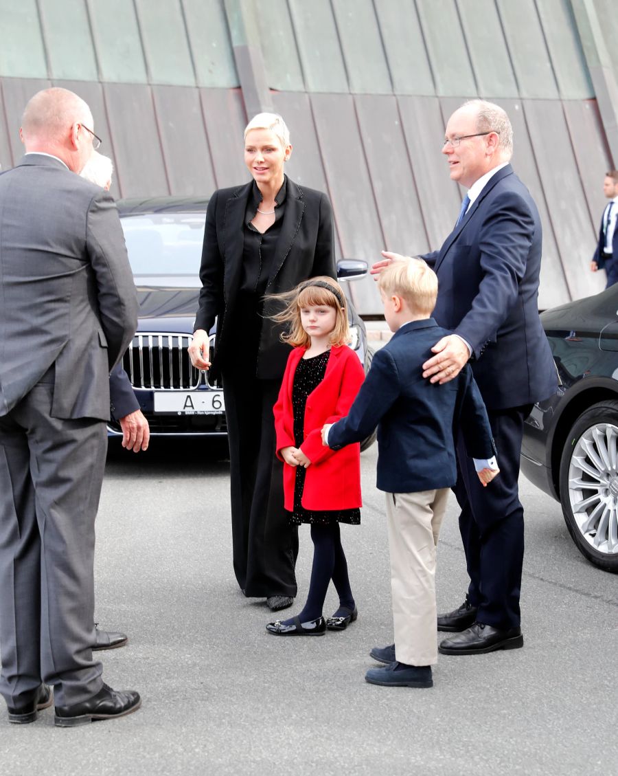 Charlène und Albert mit den Zwillingen zu Besuch in Norwegen.