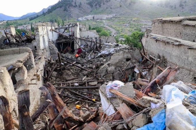 Das Erdbeben forderte mindestens 1000 Tote und 1500 Verletzte. Afghanistan