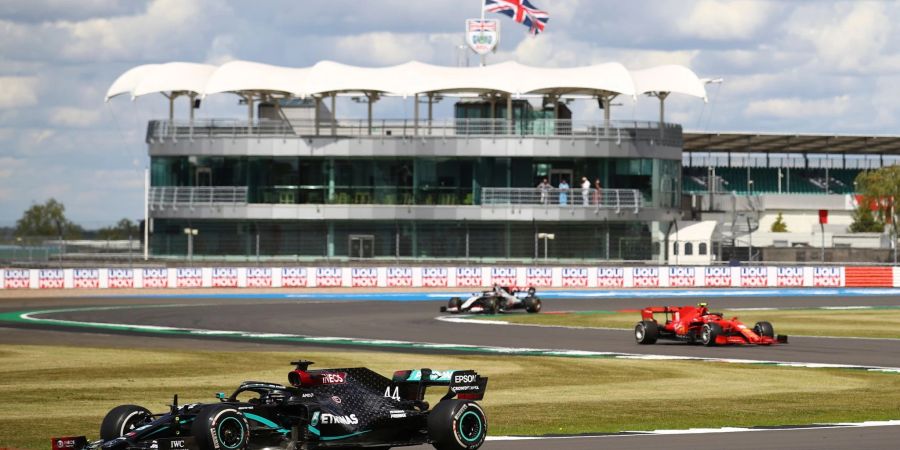 Der Grosse Preis von Grossbritannien wird in Silverstone ausfegfahren.