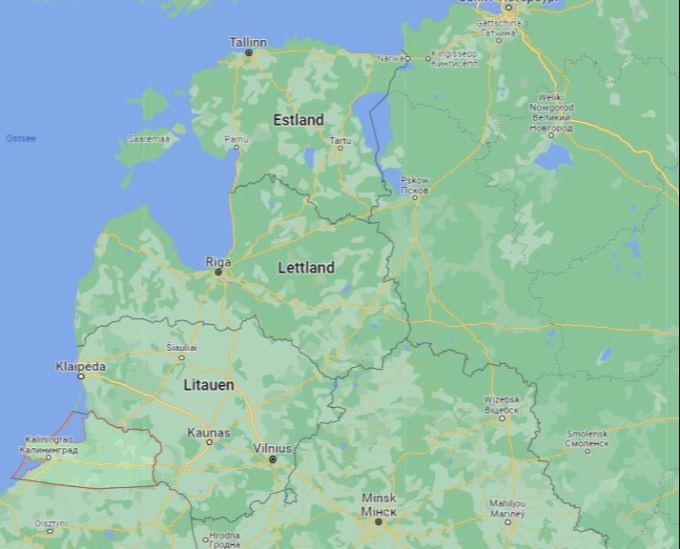 Die russische Exklave Kaliningrad grenzt unter anderem an das EU- und Nato-Land Litauen. kaliningrad