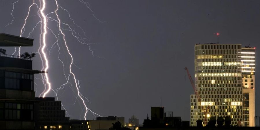 Gewitter über Berlin