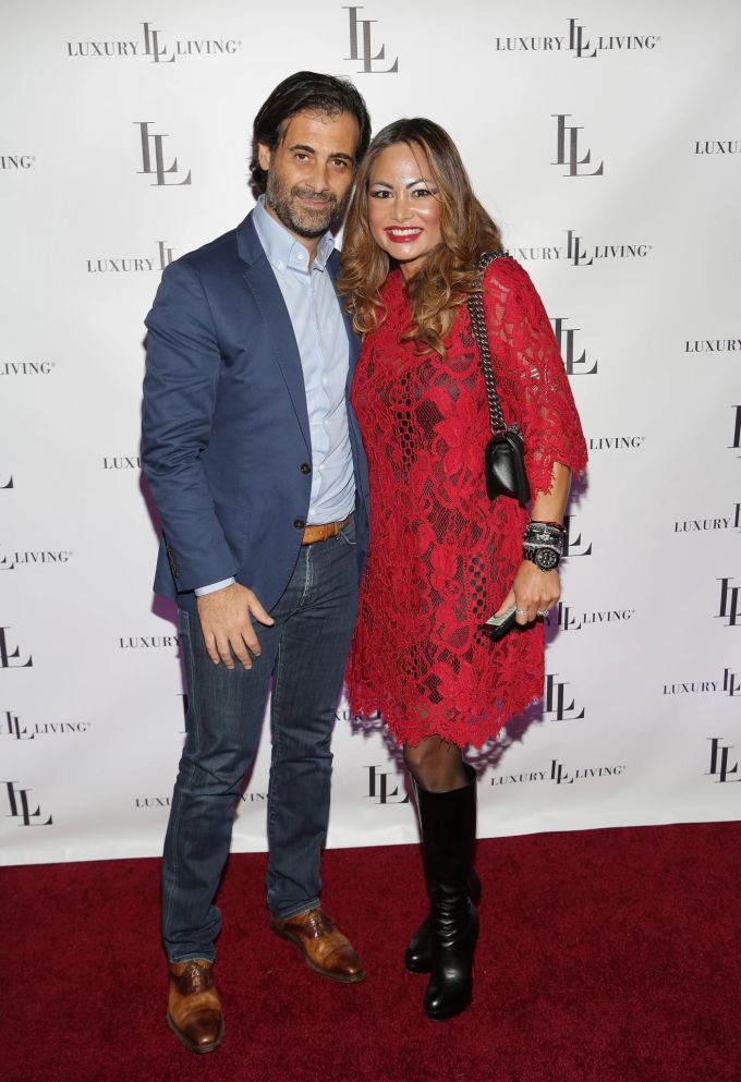Orianne Cevey und ihr Ex Charles Mejjat im Jahr 2014. Orianne Cevey Charles Mejjat