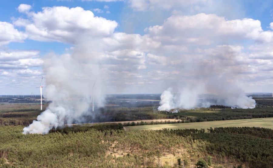 Brandenburg Waldbrände