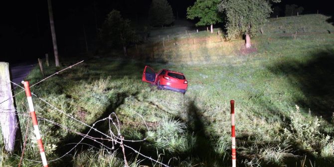 Ebersecken LU: Lenker verursacht Stromausfall