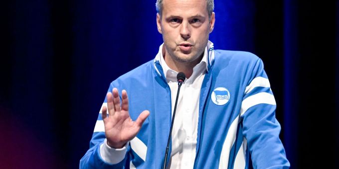 Herthas neugewählter Präsident Kay Bernstein. Hertha BSC