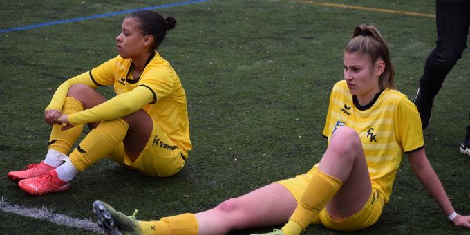 Das Frauenteam vom FC Küssnacht verliert gegen Luzern. FC Küssnacht Frauenteam