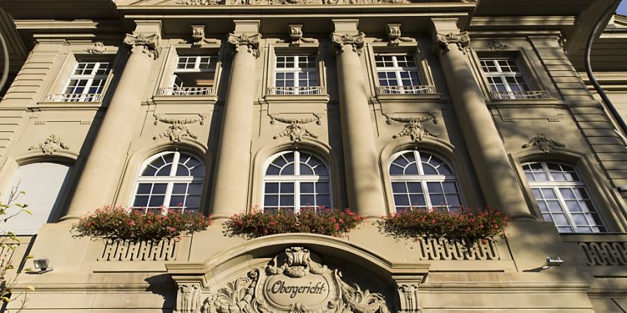 Der Verhandlungsort Berner Obergericht oberhalb des Hauptbahnhofs Bern.