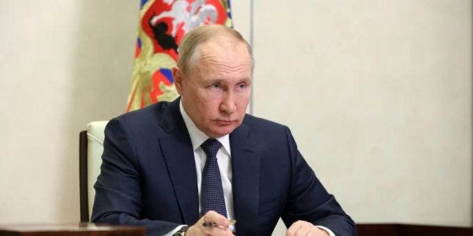 Der russische Präsident Wladimir Putin. putin ukraine krieg