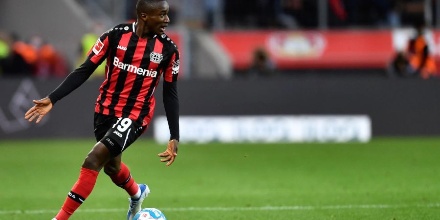 Bleibt bei Bayer Leverkusen: Der Franzose Moussa Diaby.