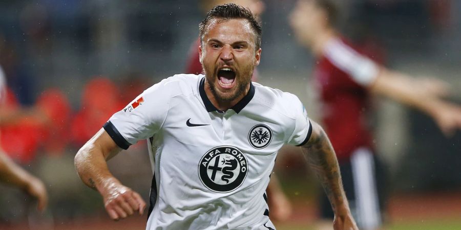 Im Dress der Frankfurter Eintracht brachte es Seferovic in 96 Einsätzen auf 19 Tore.