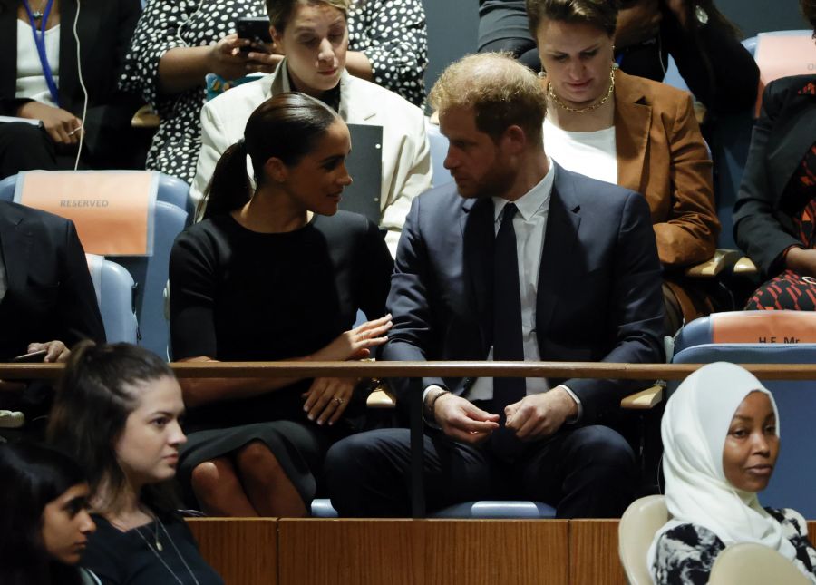 Prinz Harry und Meghan Markle bei der UN.