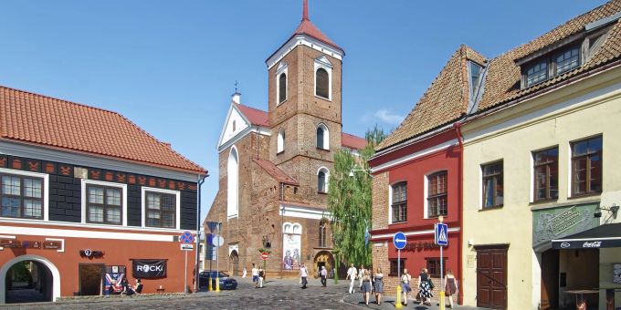 Kaunas ist Litauens zweitgrösste Stadt. Kaunas